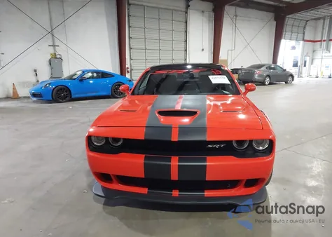 2016 Dodge Challenger Srt Hellcat из США, поврежденный, VIN 2C3CDZC90GH314628